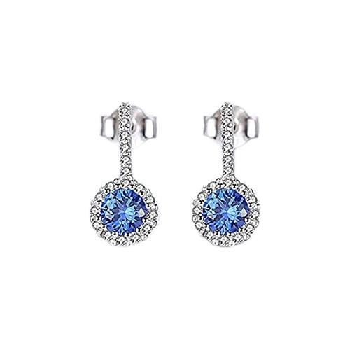 Damen Ohrstecker mit Saphir Edelsteinen Ohrstecker Schmuck Hochzeit Verlobung s Damen Ohrstecker mit Saphir Edelsteinen Ohrstecker Schmuck Hochzeit Verlobung s von Generic