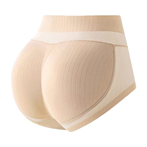 Damen Po Push Up Unterhose Butt Lifter Höschen Hüfte Push Up Gepolstert Miederhose Hip Enhancer Shapewear Nahtlose Gefälschte Gesäß Unterwäsche von Generic