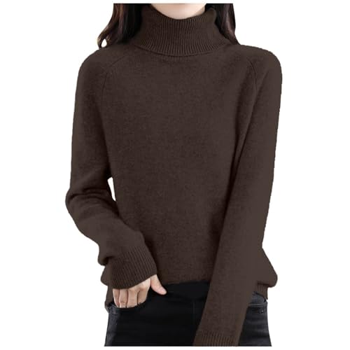 Damen Pullover Herbst Merinowolle Strickpullover Oversize Einfarbiger Rundhals DüNne Langarm Pulli Weich Knit Sweater Elegant Warm Winterpullover Kaschmir Cashmere Wollpullover Damenpullover Damen Pullover Herbst Merinowolle Strickpullover Oversize Einfarbiger Rundhals DüNne Langarm Pulli Weich Knit Sweater Elegant Warm Winterpullover Kaschmir Cashmere Wollpullover Damenpullover von Generic