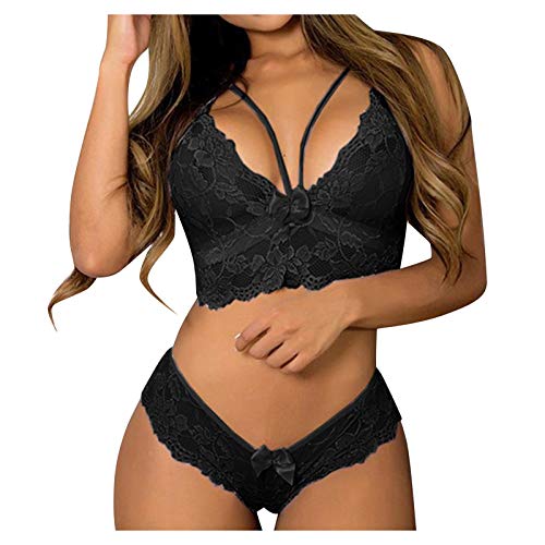 Damen Sexy Dessous Korsett Top Negligee Träger BH Nachtwäsche Erotische Unterwäsche Dessous Set Erotische Nachtwäsche Erotischer BH von Generic