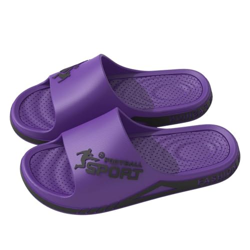 Damen Slipper, LäSsig Glitzer Sandalen Air Cushion Slip On Elegant Coole Sandaletten Bequem Boho Flip Flops Weichen Sohlen Rutschfest Duschsandale Badezimmer von Generic