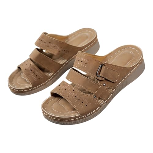 Damen Slipper, LäSsig Slippers Schlappen Unisex Air Cushion Slip On Slingback Flache LäSsige Offene Schuhe Bequem Weichen Sohlen Badelatschen Weich Leicht Shoes Damen Slipper, LäSsig Slippers Schlappen Unisex Air Cushion Slip On Slingback Flache LäSsige Offene Schuhe Bequem Weichen Sohlen Badelatschen Weich Leicht Shoes von Generic