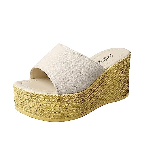 Damen Slipper, LäSsig Zehentrenner Elegant Flach Strass Schuhe Freizeit Wedge Mit Absatz Bequem Boho Glitzer Flip Flops Badelatschen GummifußBett Weich Leicht Shoes Damen Slipper, LäSsig Zehentrenner Elegant Flach Strass Schuhe Freizeit Wedge Mit Absatz Bequem Boho Glitzer Flip Flops Badelatschen GummifußBett Weich Leicht Shoes von Generic