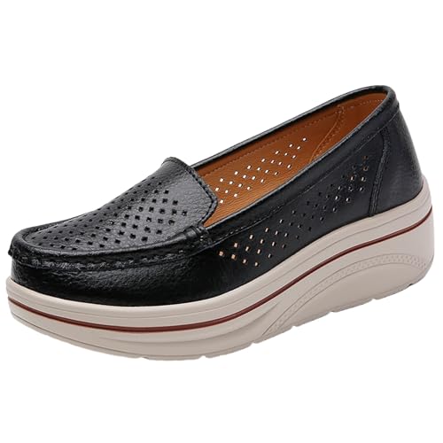 Damen Sneakers Leicht Wanderschuhe Runde Zehe Stricken Orthopädische Turnschuhe rutschfeste Joggingschuhe Leicht Bequemer Freizeitschuhe Outdoor Sportschuhe Damen Sneakers Leicht Wanderschuhe Runde Zehe Stricken Orthopädische Turnschuhe rutschfeste Joggingschuhe Leicht Bequemer Freizeitschuhe Outdoor Sportschuhe von Generic