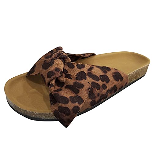 Damen Sommer Sandalen Mit Fußbett Pantoletten Mit Schleife Flache Sommerschuhe Strand Schuhe Offen Slipper Sommer Damenschuhe Damen Sommer Sandalen Mit Fußbett Pantoletten Mit Schleife Flache Sommerschuhe Strand Schuhe Offen Slipper Sommer Damenschuhe von Generic