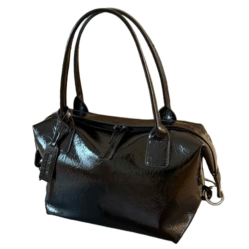 Damen Umhängetaschen für Damen Multifunktionshandtaschen Süße Schultertaschen Reißverschlusshandtaschen Clutches Geldbörsen,Schwarz von Generic