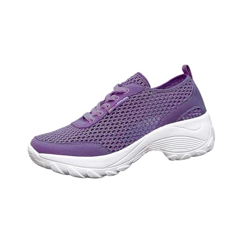 Damen Walkingschuhe rutschfest Atmungsaktive Flats Schuhe Orthopädische rutschfest Walkingschuhe Turnschuhe Joggingschuhe Fitnessschuhe Straßenlaufschuhe Outdoor Sportschuhe von Generic