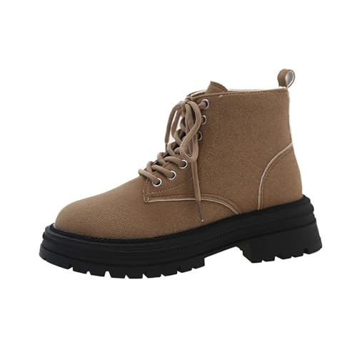 Damen Wildleder Halbstiefel Spitz Schlupfschuhe Cowboystiefel Schlupfschuhe Blockabsatz Ankle Schuhe Kurzstiefel Halbhohe Westernstiefel Blockabsatz Halbhoch Boots Cowboy Boots von Generic