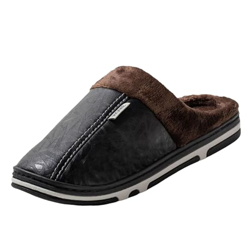 Damen Winter Warm Pantoffeln Hausschuhe Fell Unisex Slippers Memory Foam Plüsch Lustige Schlafzimmer Weich Indoor Outdoor von Generic