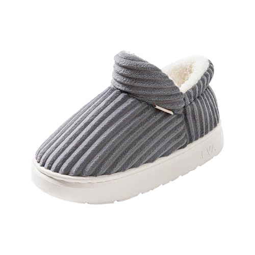 Damen Winter Warm Pantoffeln Plüsch Rutschfeste Plüschige Gemütliche Hausschuhe Mann Und Frau Warme Funny Print Flache Slippers Frottierslipper von Generic