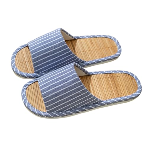 Damen Winter Warm Pantoffeln Und Herren Mit Polar Fleece-Futter Bequeme Hüttenschuhe Für Flache Filzpantoffeln Hausschuhe Flauschig von Generic