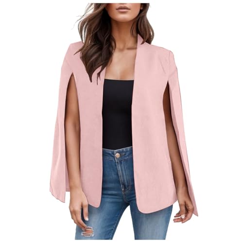 Damen Wollmantel HäKelweste Damen Beige Weste Damen Lange DüNne Jacke Damen Long Sweatjacke Damen Rosa Weste Damen Ultraleichte Regenjacke Damen Wasserdicht Steppweste Damen Dunkelblau Lange Westen von Generic