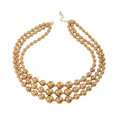 Damenmode Halskette Schmuck Neue Buchstabennaht Schlüsselbein Kette Geometrische Halskette (G) von Generic