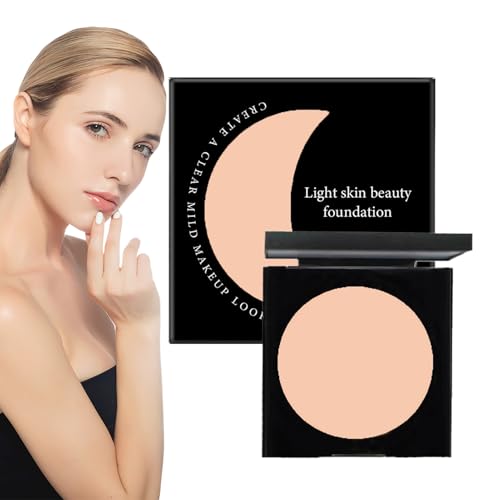 Dark Eye Circles Concealer - Aufhellere Concealer, Unter Eye Corrector | Langlebige Feuchtigkeitsspendende Formel, Leichte Pulverfundament, Make-up Mit Vollem Abdeckung Für Kontur, Hervorhebung, Müde von Generic
