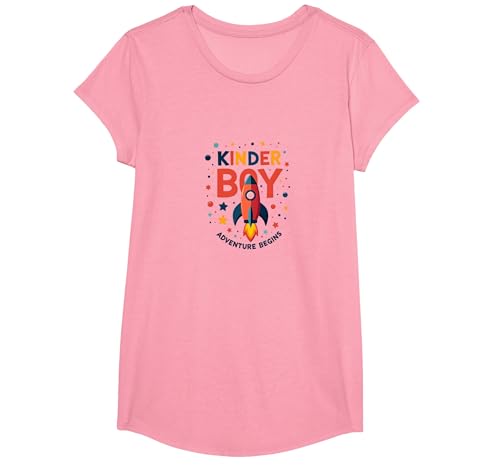 Das Abenteuer Kinder Boy beginnt mit der kosmischen Raketenreise T-Shirt, Girls, Rosa, XS Das Abenteuer Kinder Boy beginnt mit der kosmischen Raketenreise T-Shirt, Girls, Rosa, XS von Generic