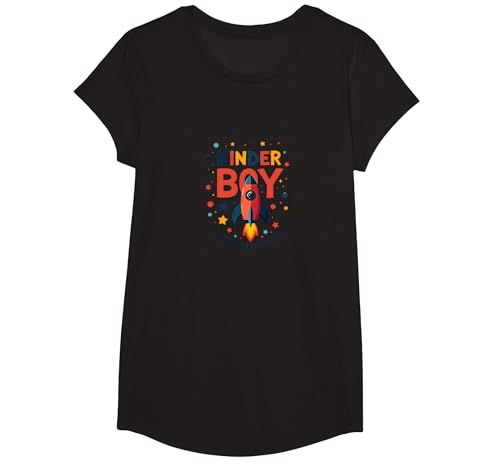 Das Abenteuer Kinder Boy beginnt mit der kosmischen Raketenreise T-Shirt, Girls, Schwarz, XS Das Abenteuer Kinder Boy beginnt mit der kosmischen Raketenreise T-Shirt, Girls, Schwarz, XS von Generic