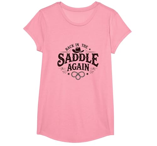 Das ist Mein zweites Rodeo Wieder im Sattel T-Shirt, Girls, Rosa, XS Das ist Mein zweites Rodeo Wieder im Sattel T-Shirt, Girls, Rosa, XS von Generic