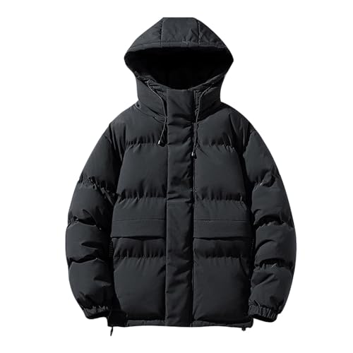 Daunenjacke Herren Puffer Mit Kapuze Jacke Parka Gefüttert Schwarz Einfarbig Steppjacke Übergangsjacke Winter Mit Taschen Winterjacke Jacket Winterjacke Herren Steppjacke mit Kapuze Daunenjacke Herren Puffer Mit Kapuze Jacke Parka Gefüttert Schwarz Einfarbig Steppjacke Übergangsjacke Winter Mit Taschen Winterjacke Jacket Winterjacke Herren Steppjacke mit Kapuze von Generic