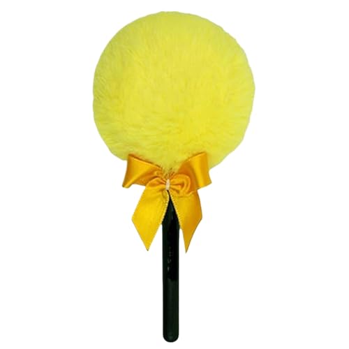 Daunenjacke mit Griff | Lutschende Gesichts-Daunenjacke | Applikator mit weichem Griff für Make-up empfindliche Haut Frauen Mädchen täglichen Gebrauch Zuhause von Generic