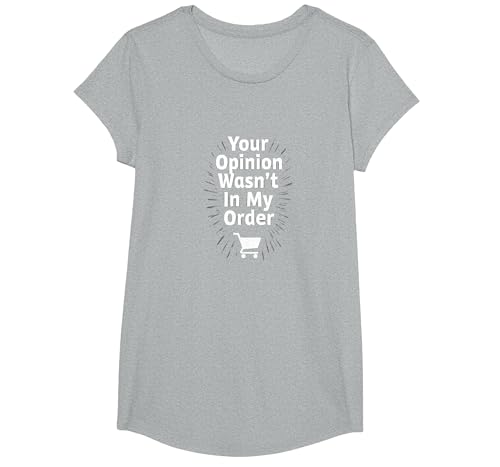 Deine Meinung war Nicht in meiner Bestellung T-Shirt, Girls, Grau Meliert, XS Deine Meinung war Nicht in meiner Bestellung T-Shirt, Girls, Grau Meliert, XS von Generic