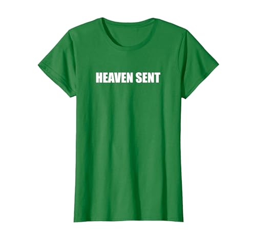 Der Himmel hat geschickt T-Shirt, Damen, Dunkelgrün, L Der Himmel hat geschickt T-Shirt, Damen, Dunkelgrün, L von Generic