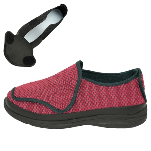 Diabetiker Schuhe Herren Extra Weite Walking Sandalen Damen Rutschfest Atmungsaktive Hausschuhe für Senioren Geschwollene Füße 38 Diabetiker Schuhe Herren Extra Weite Walking Sandalen Damen Rutschfest Atmungsaktive Hausschuhe für Senioren Geschwollene Füße 38 von Generic