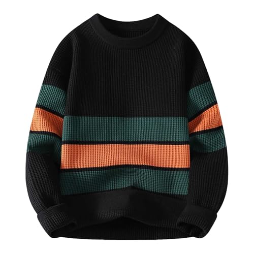 Dicke Woll Strickjacke Herren Fleece Pullover Herren Outdoor Alpaka Pullover Herren Sommer Strickjacke Herren Seemannspullover Herren Arbeitspullover Herren Winter Weihnachtspulli MäNner von Generic