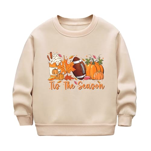 Dicker Pullover Jungen Kleinkind Jungen Halloween Langarm Pumpkin Drucke Pullover T Shirt Sweatshirt Tops Mädchen Niedliche Kleidung Loose Rundhals Oberteil Classic Thermoshirt Lässiges von Generic