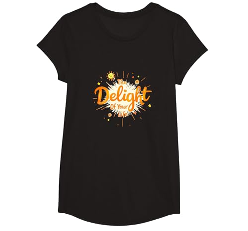 Die Freude deines Lebens: Sunny Positive Affirmation T-Shirt, Girls, Schwarz, XS Die Freude deines Lebens: Sunny Positive Affirmation T-Shirt, Girls, Schwarz, XS von Generic