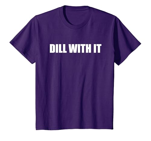 Dill dazu T-Shirt, Kinder, Violett, 92 von Generic