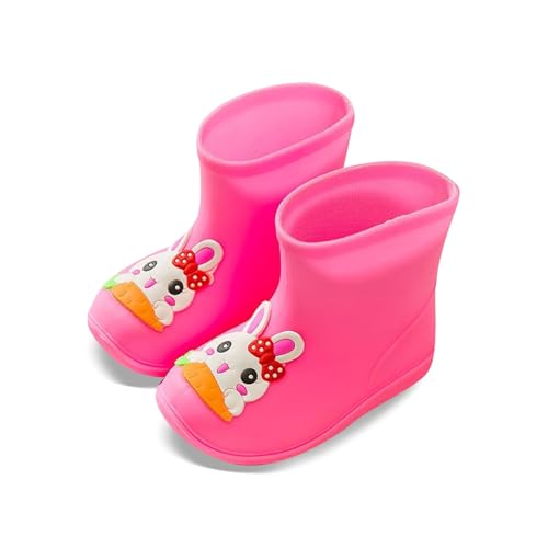 Dino Gummistiefel Kinder, Regenstiefel Kinder Jungen Mädchen, Modische Leicht Rain Boots Wasserdicht Halbhohe Regenschuhe rutschfest Regen Stiefel Outdoor Barfußschuhe Cartoon Unisex Kinderstiefel von Generic