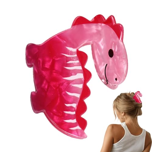 Dinosaurier-Haar-Accessoires, Tier-Haarspangen – niedliche Dinosaurier-Haarspange für Mädchen – neuartige modische Tier-Haarspangen aus Acryl für Kinder, Frauen, von Generic