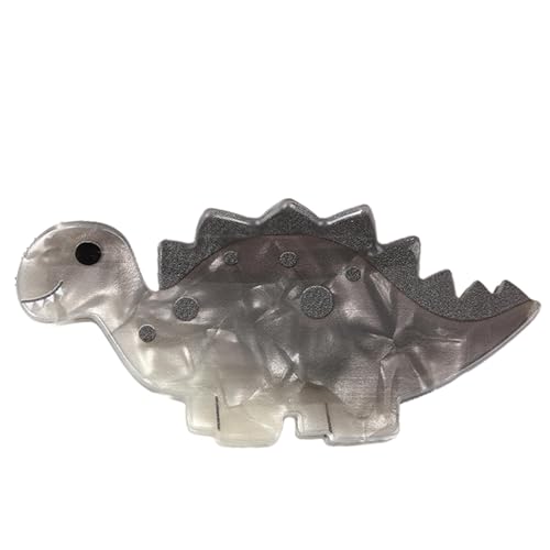 Dinosaurier-Haarspangen – Dinosaurier-Haarschmuck, Süße Dinosaurier-Haarspange Für Mädchen | Trendige Und Elegante Acryl-Haarklammer Für Den Täglichen Gebrauch, Klein von Generic