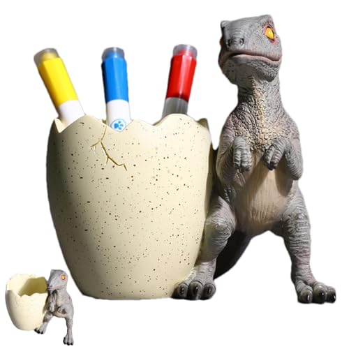 Dinosaurier Tasse Stifthalter - Niedliche Mode Schreibtisch Organizer, Dekorative Schreibtisch Organizer | Stifthalter mit großer Kapazität Schreibtisch Organizer d, Athlon, Fare riferimento alla von Generic