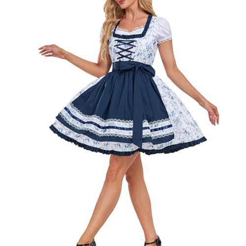 Dirndl Damen Midi Trachtenkleid inkl. Trachtenrock Dirndlbluse Dirndlschürze für Oktoberfest Besondere Anlässe Trachtenmode Trachtenrock Kleid Elegantes Trachtenkleid für Volksfeste Dirndl Damen Midi Trachtenkleid inkl. Trachtenrock Dirndlbluse Dirndlschürze für Oktoberfest Besondere Anlässe Trachtenmode Trachtenrock Kleid Elegantes Trachtenkleid für Volksfeste von Generic