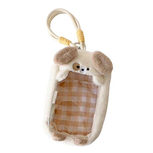 Display-Etui für Puppen | Transporttasche für Minifiguren - Staubdichte Aufbewahrungsbox Sammlerstück Tasche Reise Geburtstag, Creme, se beskrivning, Unisex von Generic