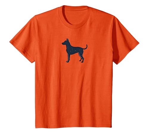 Dogperson: Stilvolles Design für Hundeliebhaber T-Shirt, Kinder, Orange, 140 von Generic