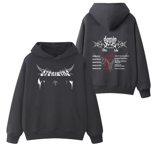 Dominate Album Baumwoll-Hoodie K-Pop 2025 World Tour Sweatshirts(D,L) von Generic