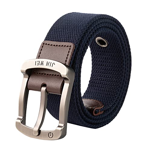 Doppelseitig Canvas Gürtel für Herren Jeansgürtel Leder-Gürtel für HerrenUnisex stufenloser Canvasgürtel Canvas BeltCanvas Arbeitsgürtel mit Strapazierfähiger von Generic