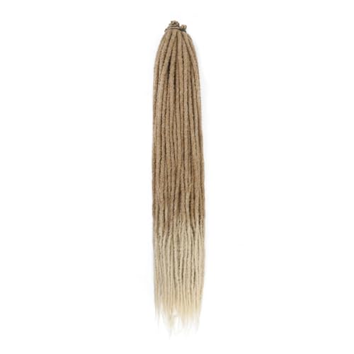 Dreadlock-Extensions, Handgefertigtes Häkelhaar, Synthetisch, 24–36 Zoll, Dread-Extension, Häkelzöpfe Für Frauen, Dreadlocks-Haar von Generic
