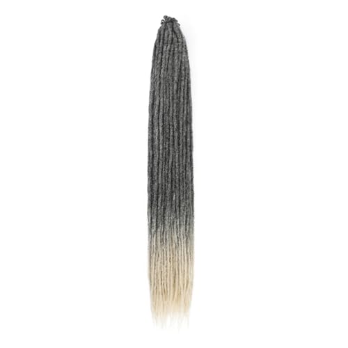 Dreadlock-Extensions, Handgefertigtes Häkelhaar, Synthetisch, 24–36 Zoll, Dread-Extension, Häkelzöpfe Für Frauen, Dreadlocks-Haar von Generic