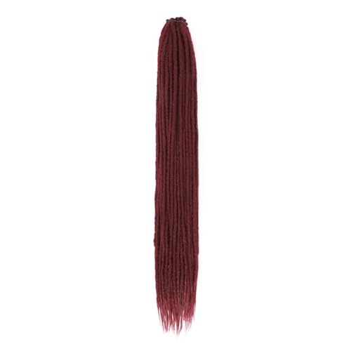 Dreadlock-Extensions, Handgefertigtes Häkelhaar, Synthetisch, 24–36 Zoll, Dread-Extension, Häkelzöpfe Für Frauen, Dreadlocks-Haar von Generic