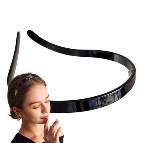 Dünne Haarbänder,Haarstirnband,Zähne Haarband rutschfest | Modisches Haarstyling-Zubehör, bequeme Kopfbedeckung, Haardekoration für Frauen mit Brille von Generic