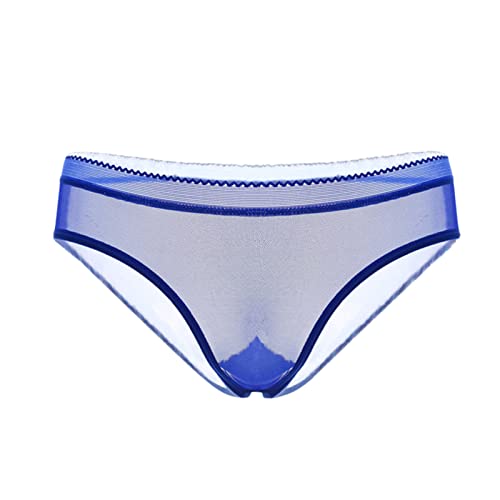 Durchsichtig Damenslip Panties Transparent Damen Unterhosen Niedrige Taille Stretch Unterwäsche Frauen Spitze Tanga Weich Und Dehnbar Höschen Für Frauen Bikinis Taillenslips Hipster Pantys von Generic