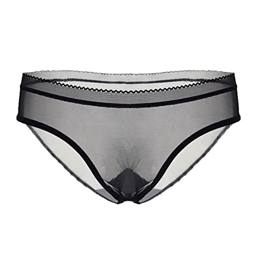 Durchsichtig Damenslip Panties Transparent Damen Unterhosen Niedrige Taille Stretch Unterwäsche Frauen Spitze Tanga Weich Und Dehnbar Höschen Für Frauen Bikinis Taillenslips Hipster Pantys von Generic