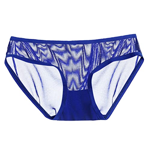 Durchsichtig Damenslip Panties Transparent Damen Unterhosen Niedrige Taille Stretch Unterwäsche Frauen Spitze Tanga Weich Und Dehnbar Höschen Für Frauen Bikinis Taillenslips Hipster Pantys von Generic