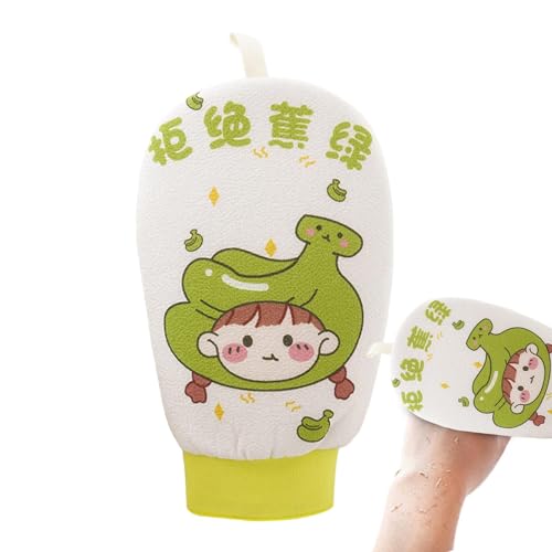 Duschhandschuhe, Waschhandschuhe aus Frottee für Herren - Waschhandschuhe für Männer - Körperpeelinghandschuhe mit Spa Massage Duschhandschuh, doppelt strukturierte Duschhandschuhe für Zuhause, von Generic