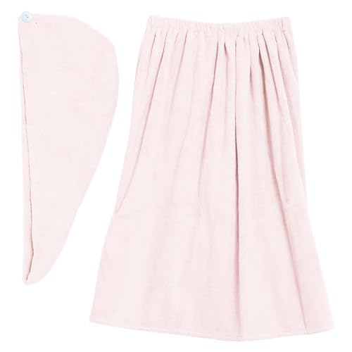 Duschhaube wiederverwendbare,Badetuch-Duschhauben-Set,Elastisch Haarhaube für Damen Herrn und kinder,Badekappe Wasserdichte Verstellbare,Schlafkappe Shower Cap einstellbar für die meisten (One Size) von Generic