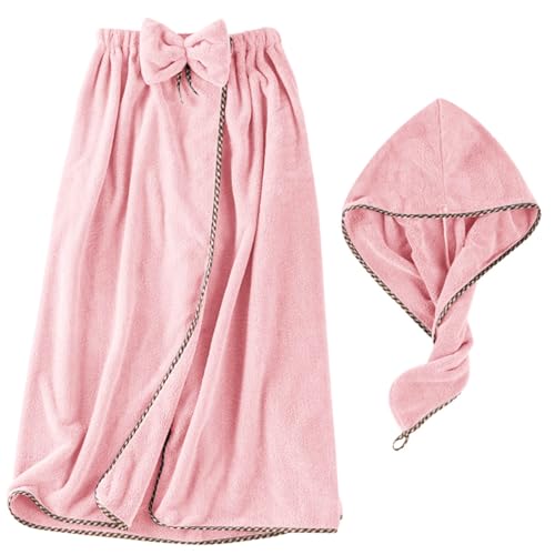 Duschhaube wiederverwendbare,Elastisch Haarhaube für Damen Herrn und kinder,Korallensamt-Duschkleid Wasserdichte Verstellbare,Schlafkappe Shower Cap einstellbar für die meisten Kopfgrößen (One Size) von Generic