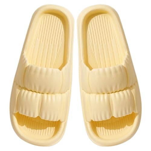 Duschpantoffeln für Damen, Eva, Weich, rutschfest, Niedlich, Blütenblatt, Sommer-Duschschuhe, Badezimmer-Sandalen, Sommer-Hausschuhe, Rutsch-Hausschuhe, (36 bis 37 (geeignet für von Generic